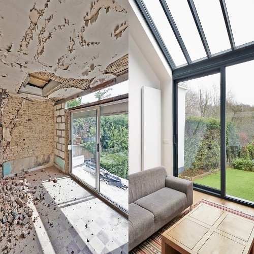 بازسازی ویلا